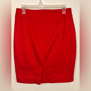 3 for $15 ✨ RW&CO. Vibrant Scarlet Pencil Skirt